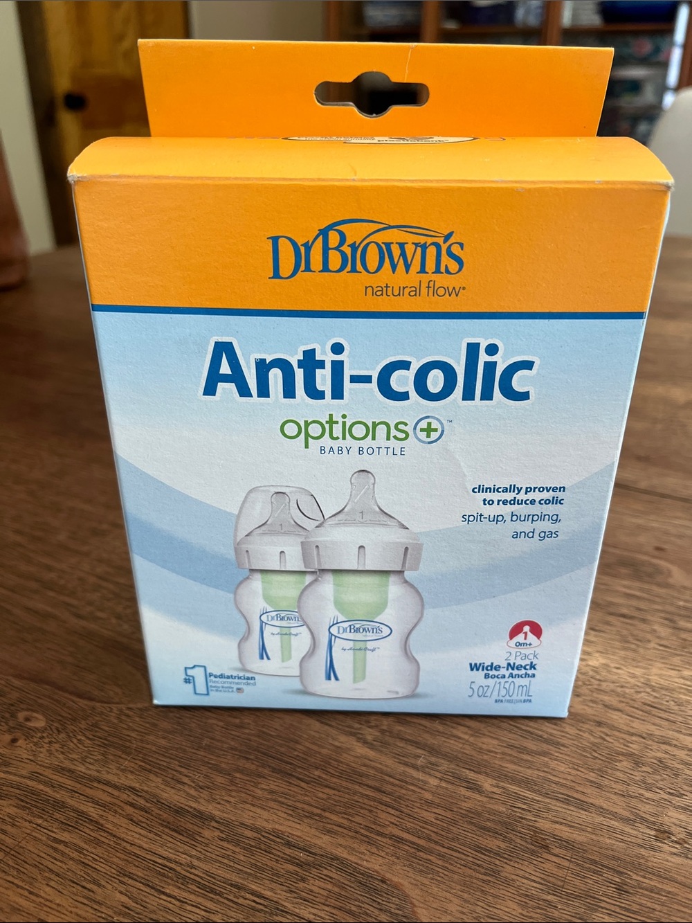 Dr. Brown's Anti-colic Baby Bottles - White & Green